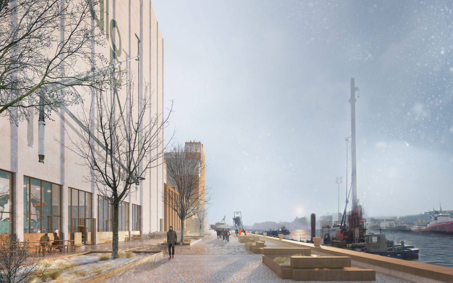 Visualisering af Østre Kaj