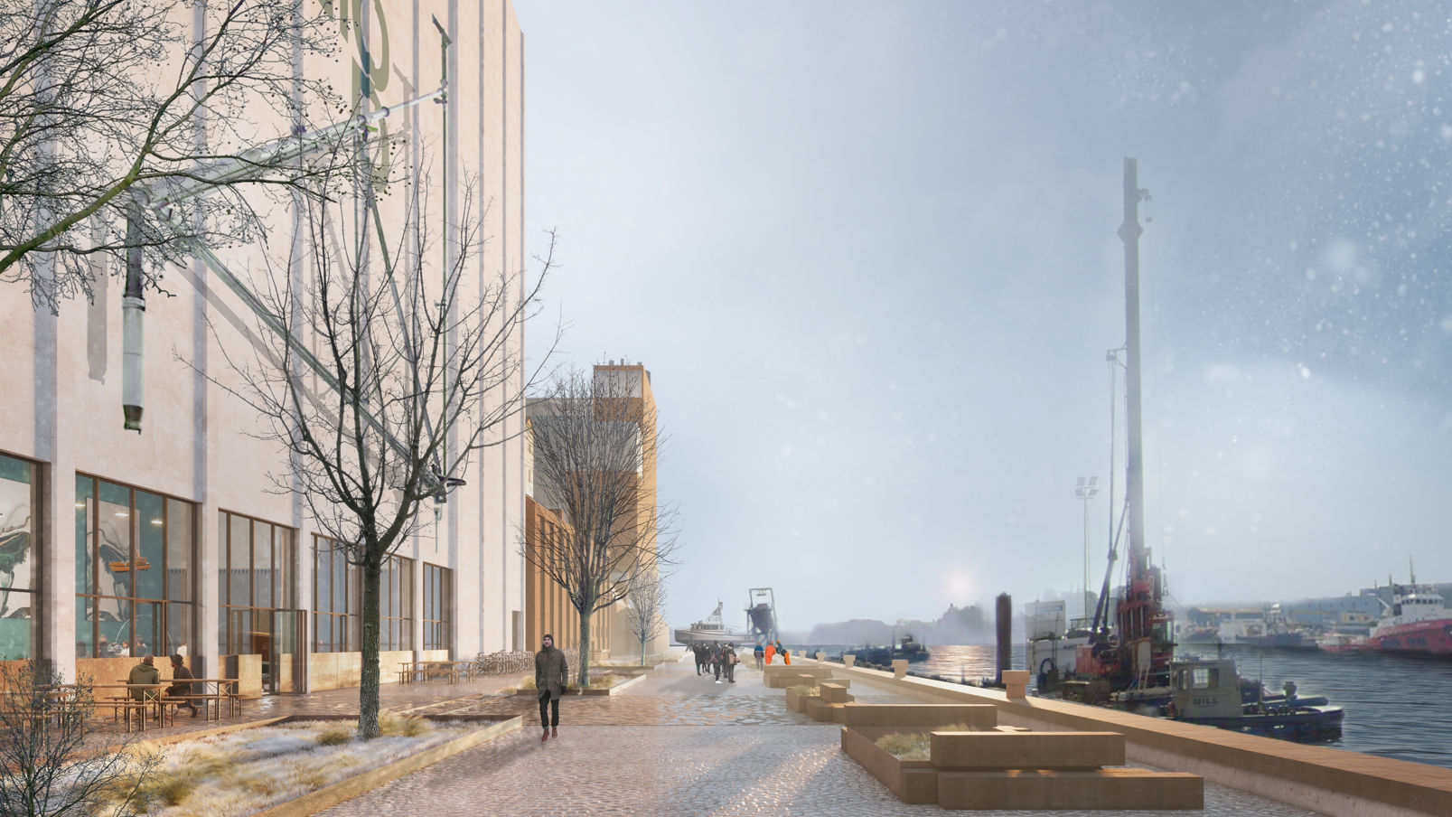 Visualisering af Østre Kaj